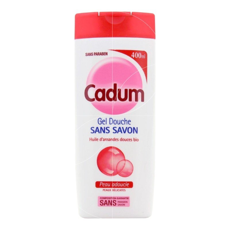 CADUM GEL DOUCHE SANS SAVON ROUGE 400ML