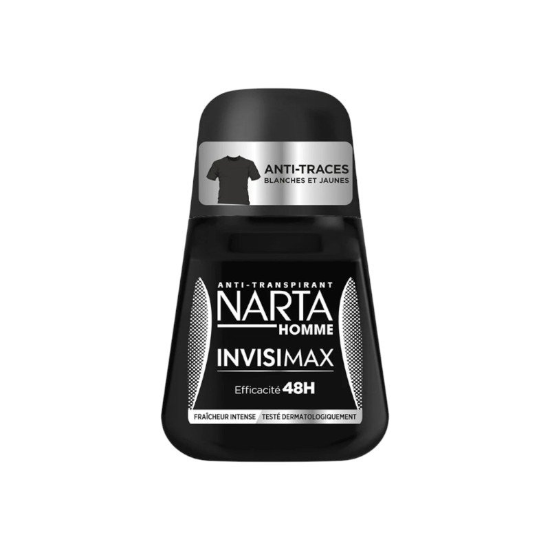 NARTA HOMME STICK ROLLON INVISIMAX 50ML *NOIR*