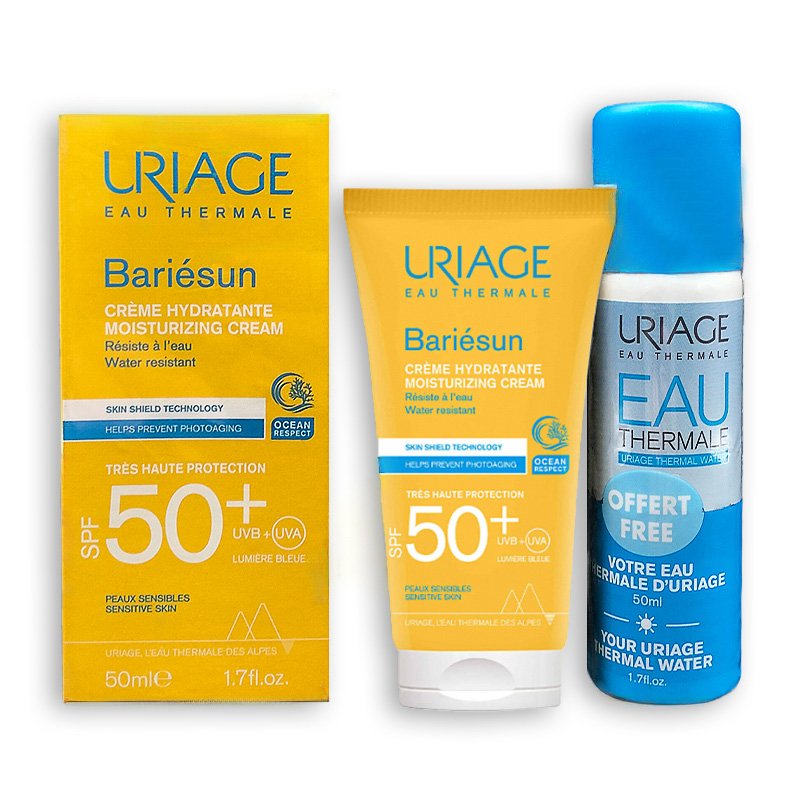 URIAGE PACK CREME HYD 50 SPF + EAU THERMAL