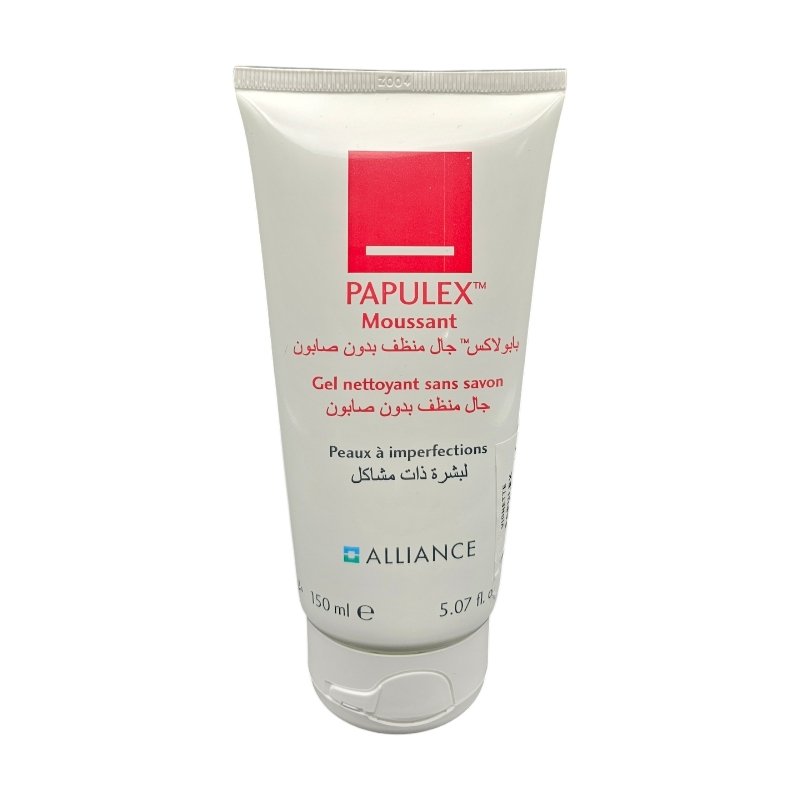 PAPULEX MOUSSANT GEL NETTOYANT 150ML