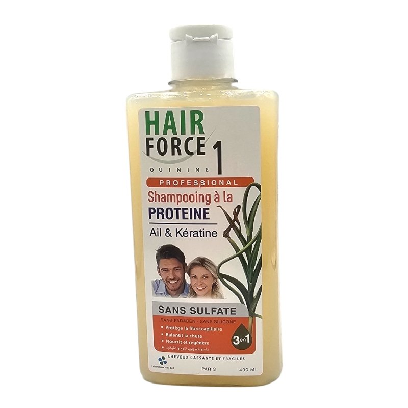 HAIR FORCE 1 SHP SS AIL KERATINE 400ML