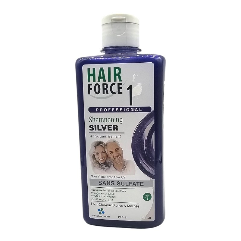 HAIR FORCE 1 SHP SS SILVER 400ML