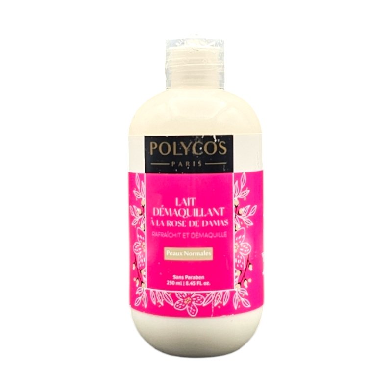 POLYCOS LAIT DEMAQUILLANT ROSE DAMAS 250ML *ROSE*