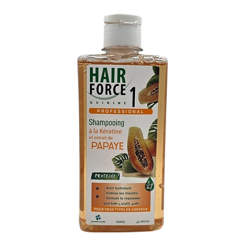 HAIR FORCE 1 SHP PAPAYE 400ML