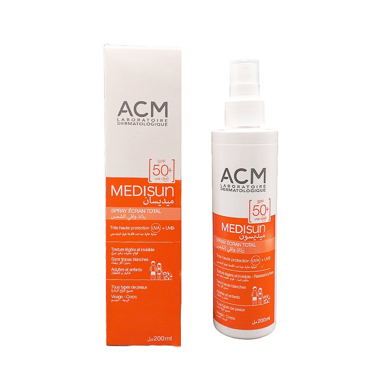 ACM MEDISUN SPRAY ECRAN TOTAL 50+SPF 200ML