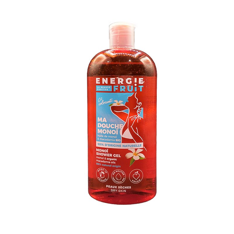 ENERGY FRUIT GEL D  500ML *BLEU* HUILE DE MONOI & MACADAMIA