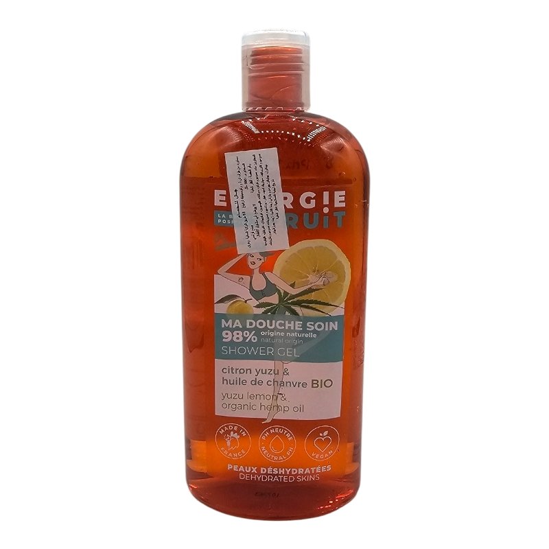 ENERGY FRUIT GEL D 500ML *VERT* YUZU LEMON