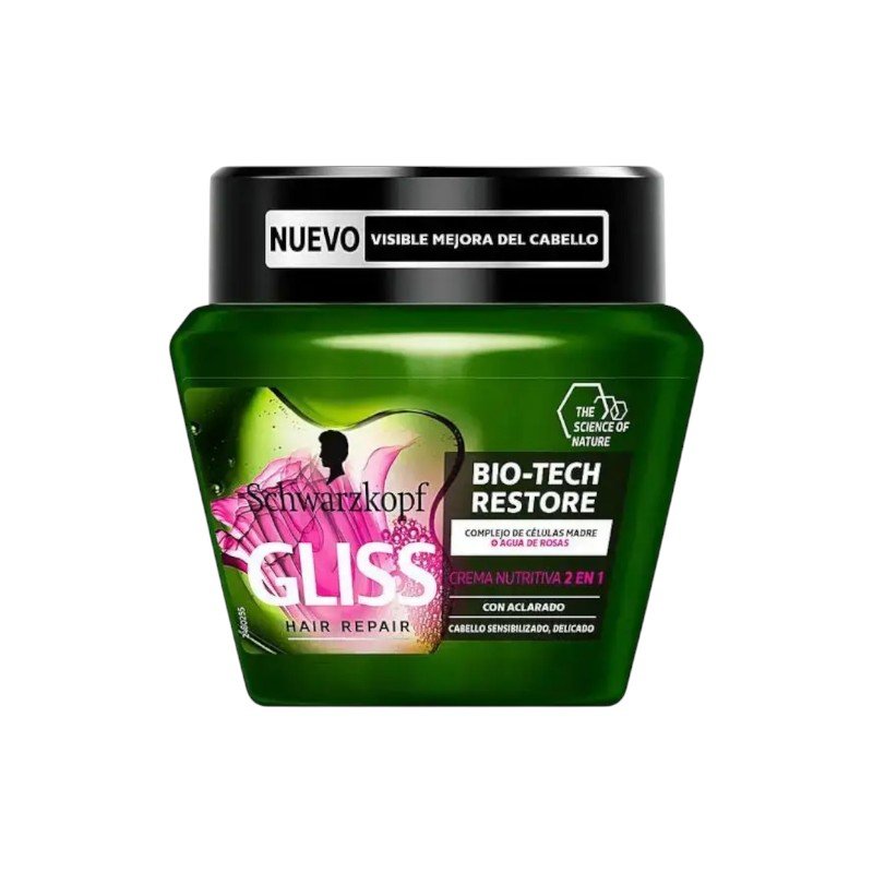 GLISS KUR MASQUE BIO-TECH RESTORE 300ML