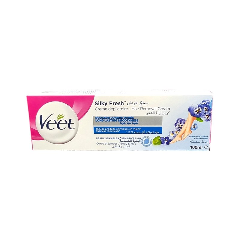 VEET CREME DEP P. SENSIBLES TUBE 100ML *BLEU*