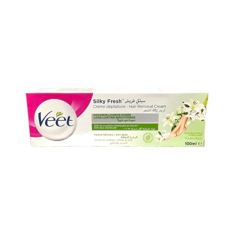 VEET CREME DEP P. SECHE TUBE 100ML *VERT*