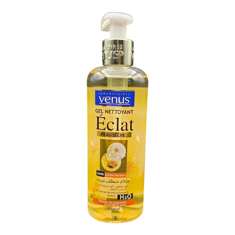 VENUS GEL NETOYYANT ECLAT P. SÈCHE 250ML *MIEL*