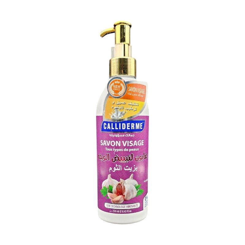 CALLIDERME SAVON VISAGE CONCOMBRE / AIL 250ML