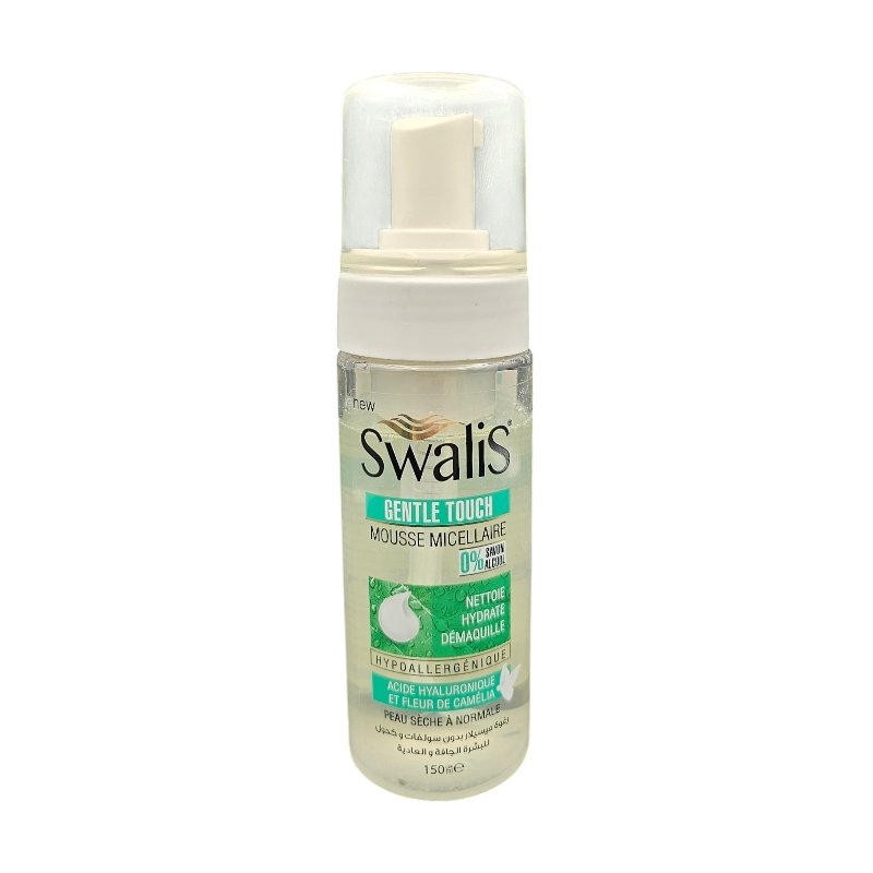 SWALIS MOUSSE MICELLAIRE CAMELIA 150ML *VERT*