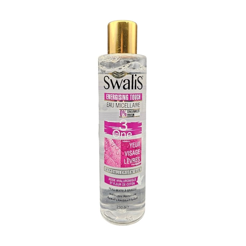 SWALIS EAU MICELLAIRE COTON 230ML *ROSE*