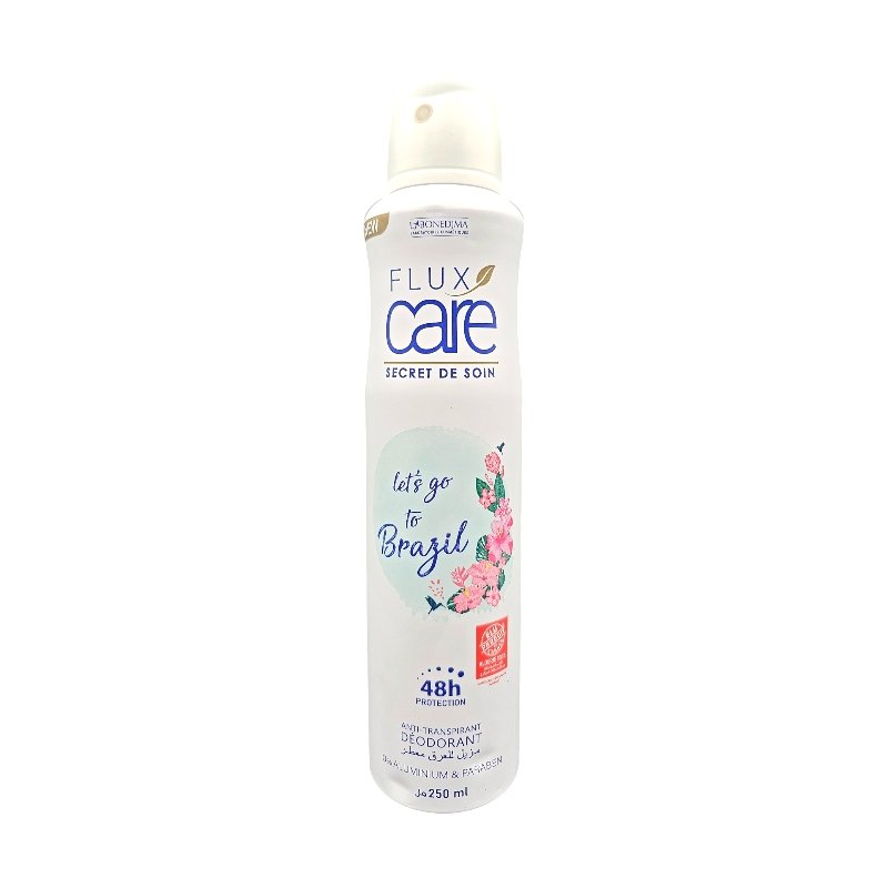 FLUX CARE DEO F LETS GO TO BRAZIL 250ML