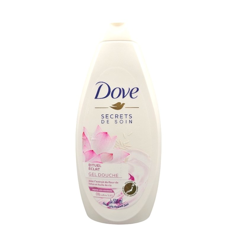 DOVE GELD RITUEL ECLAT LOTUS 500ML
