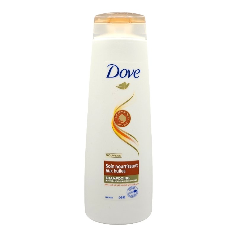 DOVE SHP SOIN NOURRISSANT HUILES 250ML *MARRON*