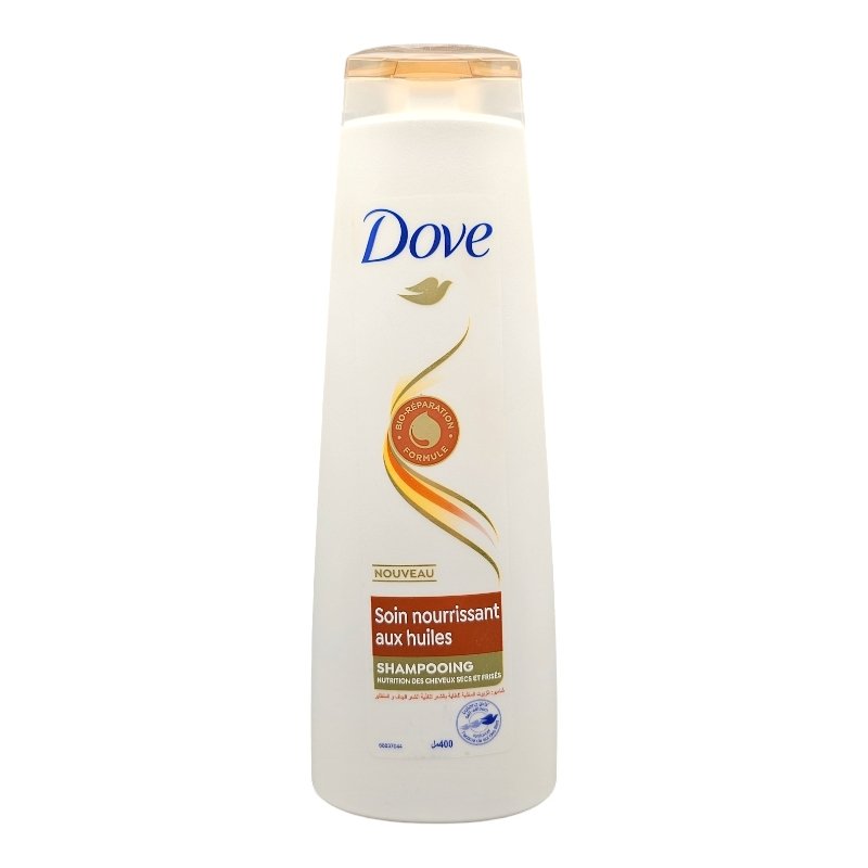 DOVE SHP SOIN NOURRISSANT AUX HUILES 400ML *MARRON*