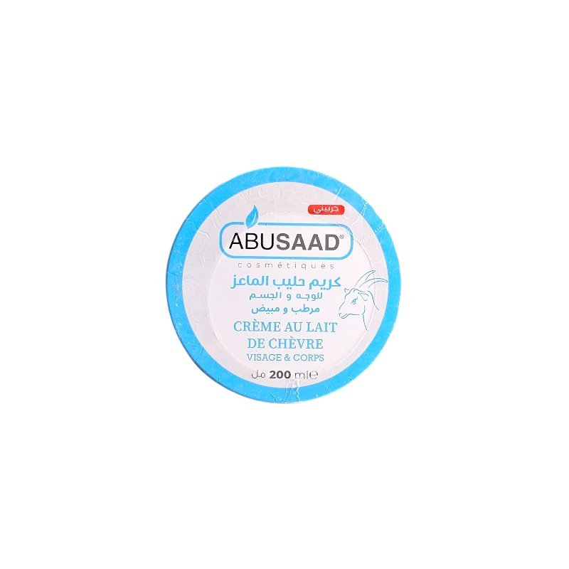ABUSAAD CREME VISAGE & CORPS AU LAIT DE CHEVRE 150ML
