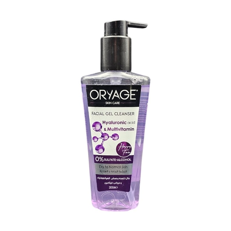 ORYLUXE FACIAL CLEANSER HYALURON PANTHENOL 200ML