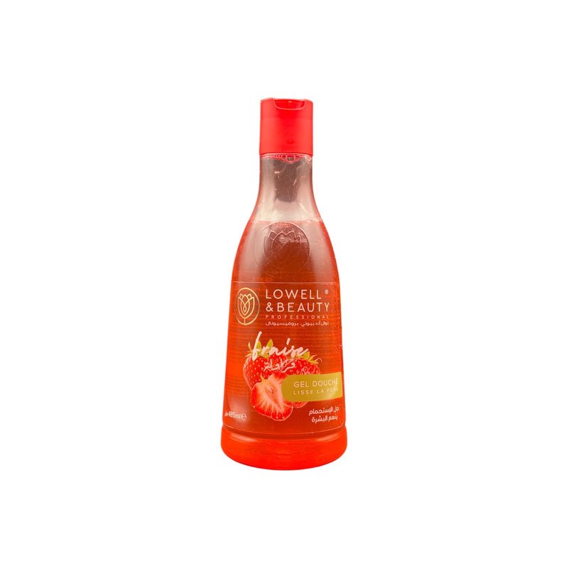 LOWELL BEAUTY GEL D FRAISES 485ML