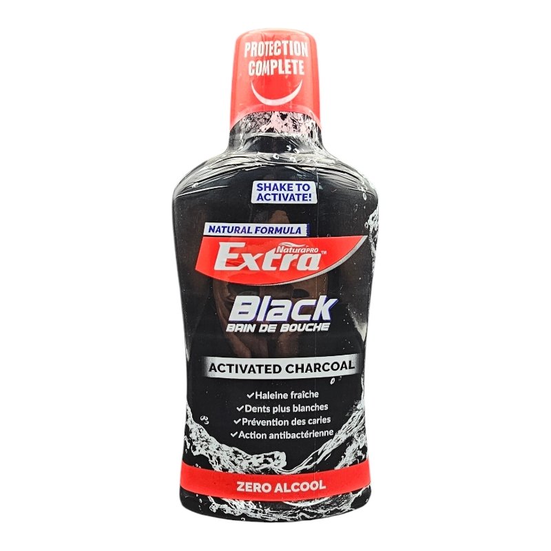 NATURA PRO EXTRA BAIN BOUCHE BLACK 500ML