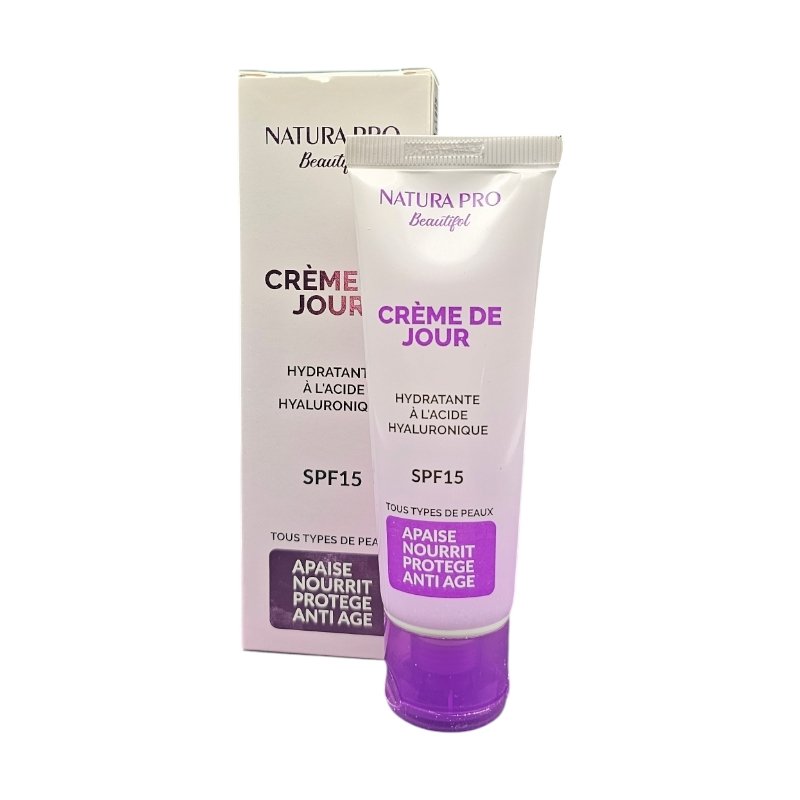 NATURA PRO CREME JOUR SPF15 A.HYALURONIQUE 50ML