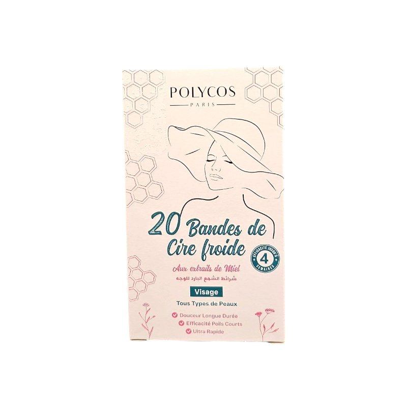 POLYCOS CIRE VISAGE X20 BANDES