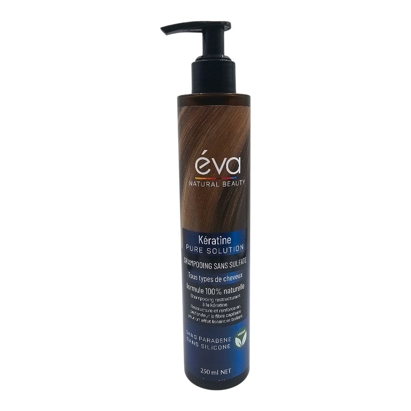 EVA SHP SS KERATIN VAPO 250ML *BLEU*