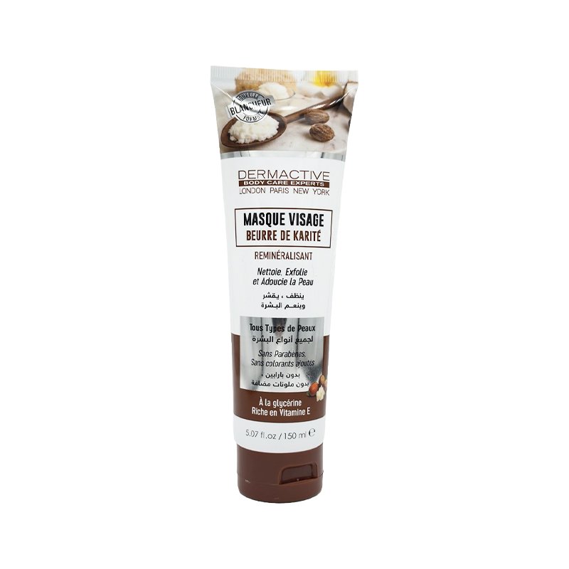 DERMACTIVE MASQUE VISAGE BEURRE KARITE TUBE 150ML