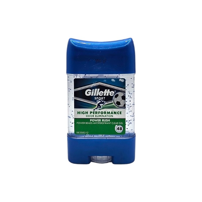 GILLETTE STICK GEL POWER RUSH 75ML *VERT*