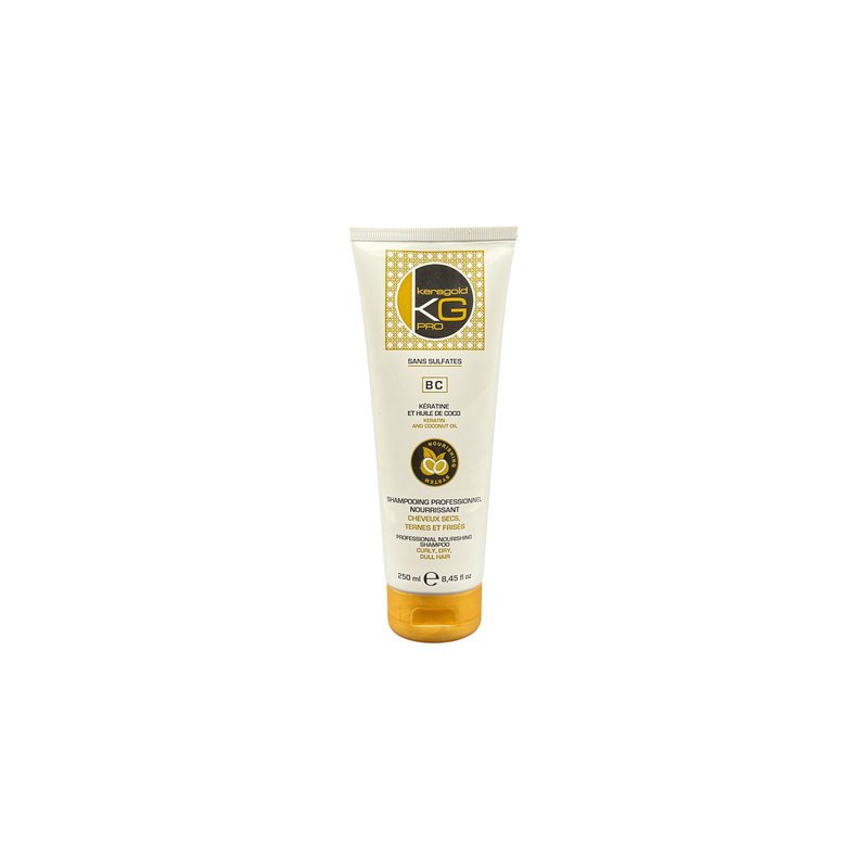 KERAGOLD SHP SS *BC* CHEV SECS TERNES FRISES TUBE 250ML *BLANC*