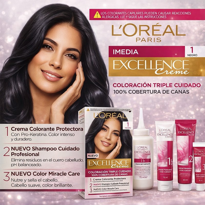 L'OREAL EXCELLENCE TEINTE N* 1