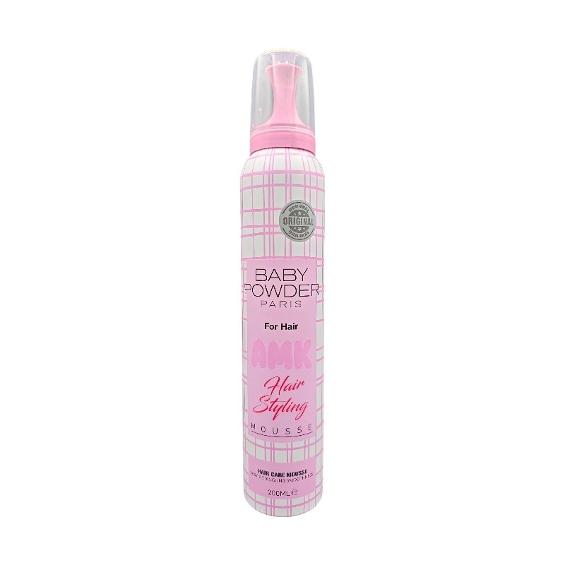 BABY POWDER HAIR STYLING MOUSSE 200ML