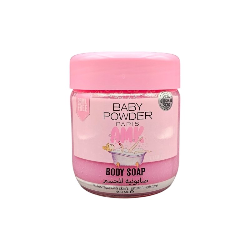 BABY POWDER BODY SOAP 400ML *ROSE*