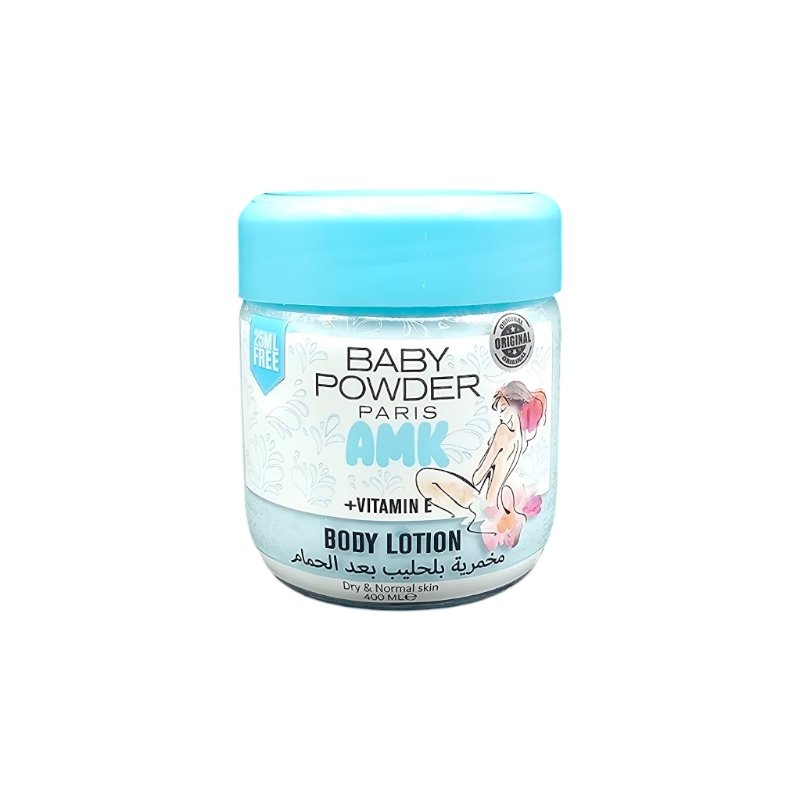BABY POWDER BODY LOTION 400ML *VERT*