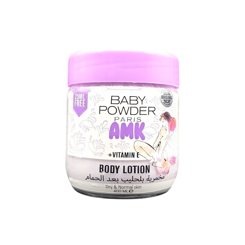 BABY POWDER BODY LOTION 400ML *MAUVE*