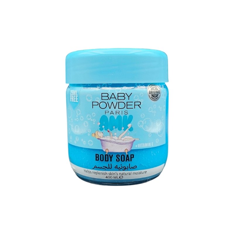 BABY POWDER BODY SOAP 400ML *VERT*