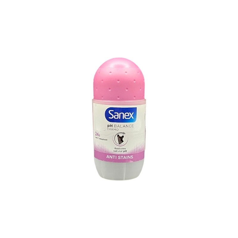 SANEX STICK ANTI STAINS ROSE 55ML