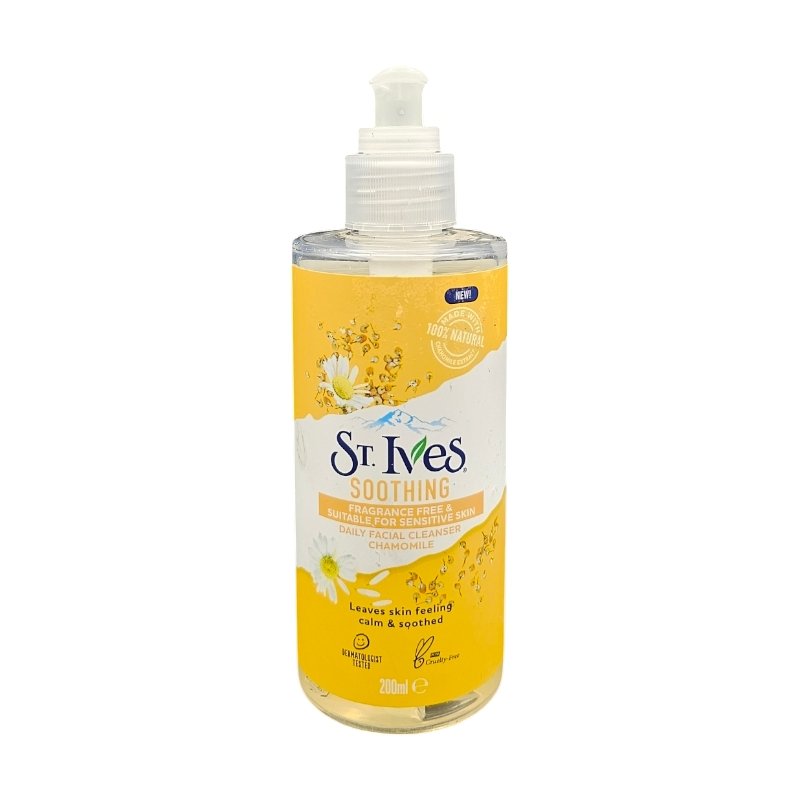 ST IVES GEL NETTOYANT SOOTHING JAUNE 200ML
