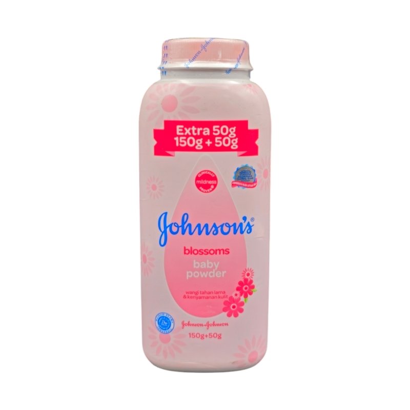 JOHNSONS BABY POWDER TALC 150G+50G