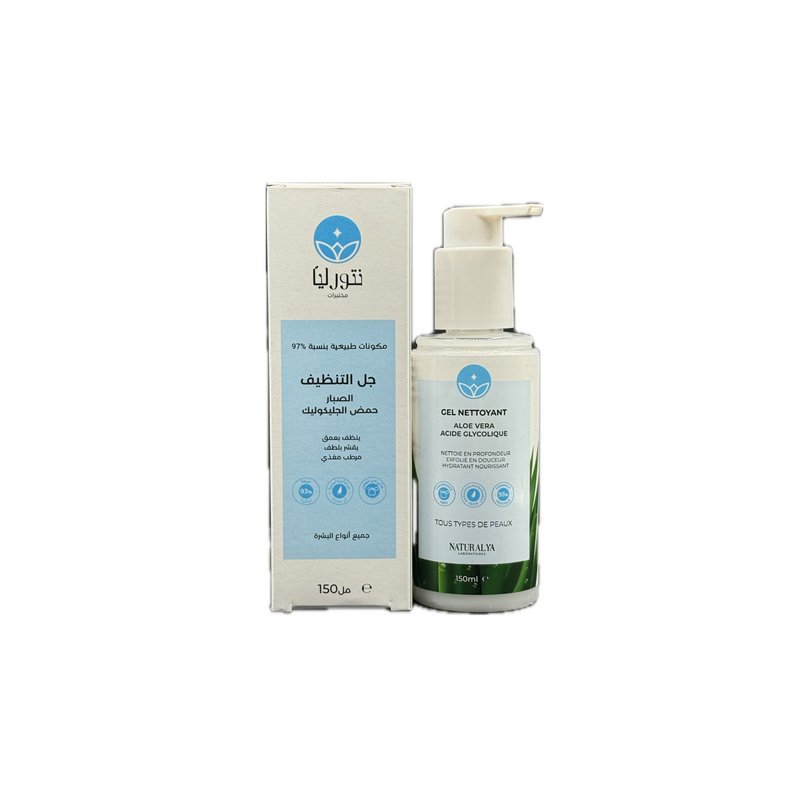 NATURALYA GET NETTOYANT ACIDE GYCOLIQUE & ALOE VERA 240ML