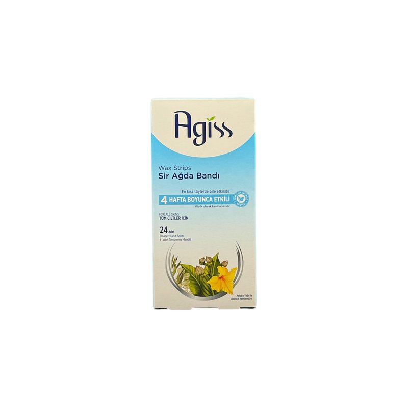 AGISS WAX STRIPS 24PCS