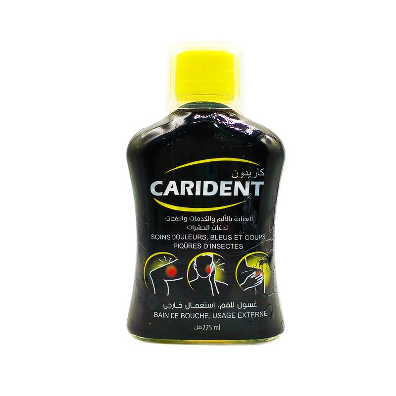 CARIDENT BAIN BOUCHE 225ML