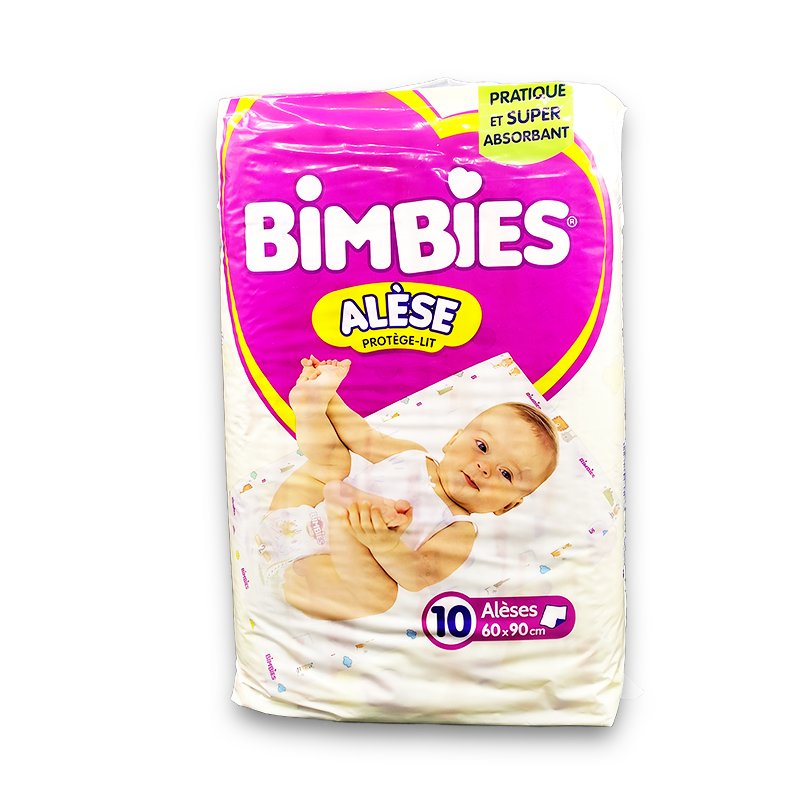 BIMBIES ALESE PROTEGE LIT *60X90* 10PCS