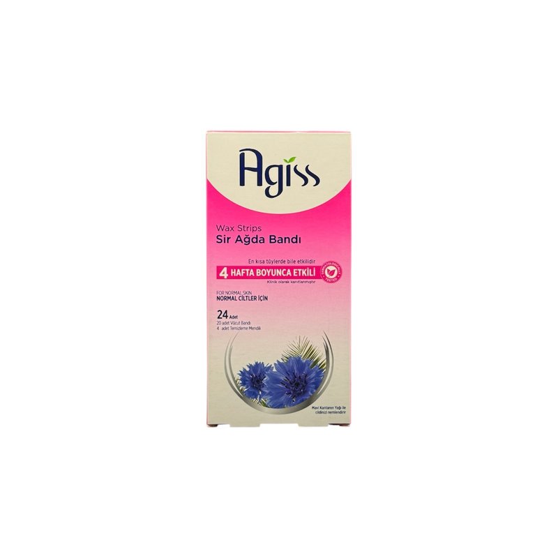 AGISS WAX STRIPS 24PCS
