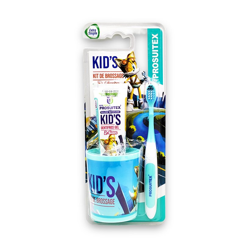 PROSUITEX KIT DE BROSSAGE KIDS 2-6 ANS