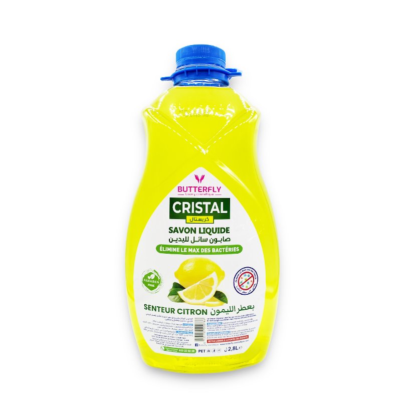 BUTTERFLY CRISTAL SAVON LIQUIDE 2.8L