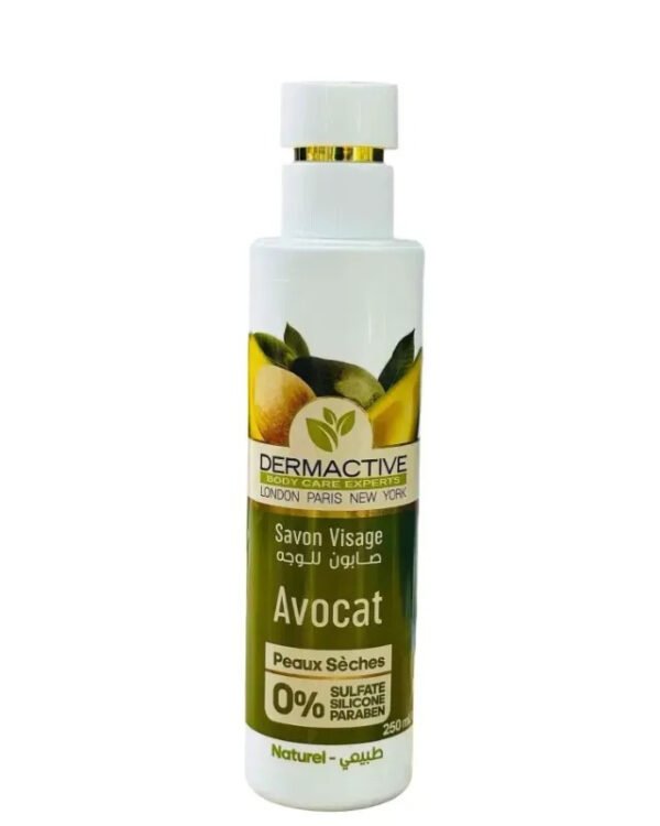 DERMACTIVE SAVON VISAGE SS AVOCAT 250ML