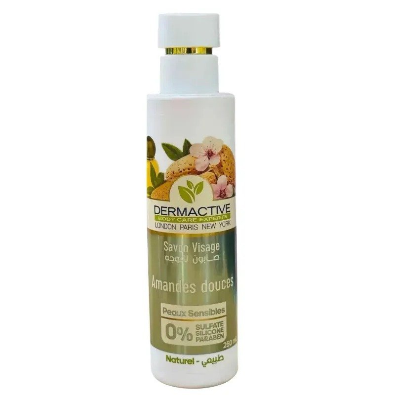 DERMACTIVE SAVON VISAGE SS AMANDE DOUCES 250ML